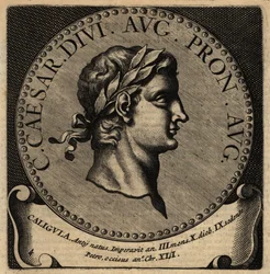 Portrait of Roman Emperor Caligula