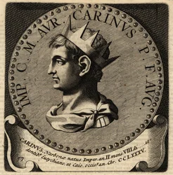 Portrait of Roman Emperor Carinus