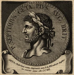 Portrait of Roman Emperor Geta