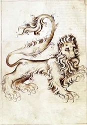The zodiac sign Leo
