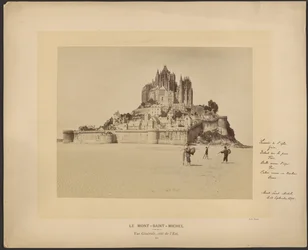 Mont-Saint-Michel, General View, East Side