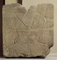 The God Amon Embracing Ramesses II, Karnak