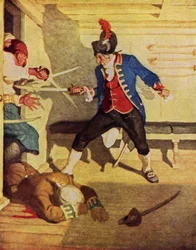 Illustration for Kidnapped by Robert Louis Stevenson