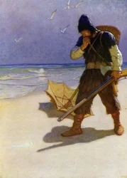 Illustration for Robinson Crusoe