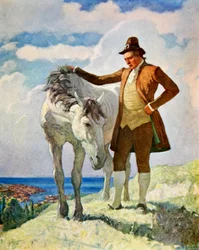 Horse and owner