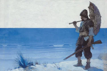 Robinson Crusoe: Endpaper