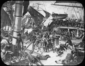 The Deck of HMS Victory