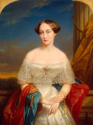Portrait of Grand Duchess Olga Nikolaevna of Russia, Queen of Württemberg