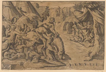 Cloelia Crossing the Tiber
