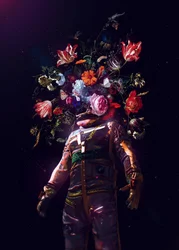 Cosmic Garden Astronaut