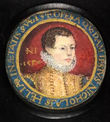 Nicholas Hilliard, self portrait aged 13