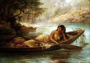 A Young Beauty from the South Seas