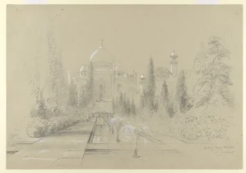 The Taj Mahal, Agra, 24th January 1870