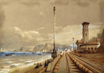 Atmospheric Railway at Dawlish (c.1850)