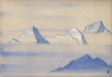 Himalayas, album leaf, 1934