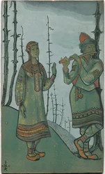 Snegurochka and Lel, Costume Design for Rimsky-Korsakov