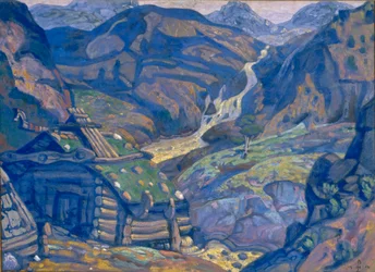 Stage Design for the Theatre Play Peer Gynt by H. Ibsen