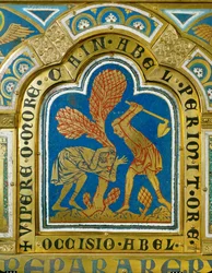 Cain slays Abel