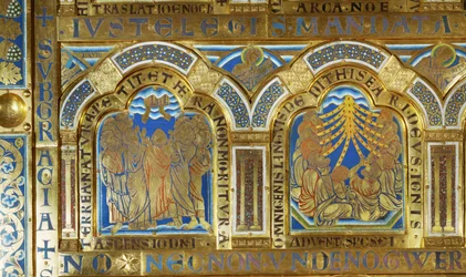 The Verdun Altar. Left: Christ