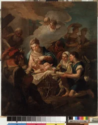 The Adoration of the Christ Child