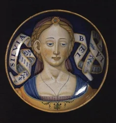 Maiolica Coppa, from the Belle Donne Series