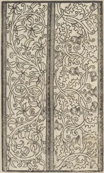 Esemplario di lavori, page 3 verso