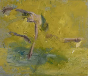 Ballerina on the sea