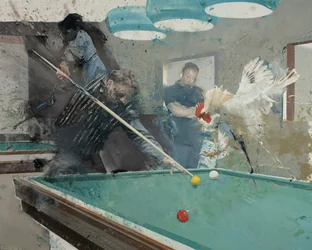 Billiards with rooster II
