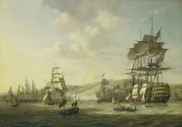 The Anglo-Dutch Fleet in the Bay of Algiers Backing up the Ultimatum to Release the Christian Slaves, 26 August 1816 (series title)