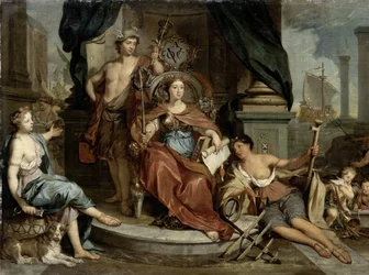 Apotheosis of the Dutch East India Company (Allegory of the Amsterdam Chamber of Commerce of the VOC)