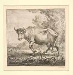 The Set of the Cows, with the Milk-Maid