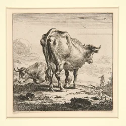 The Set of the Cows, with the Milk-Maid