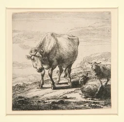 The Set of the Cows, with the Milk-Maid