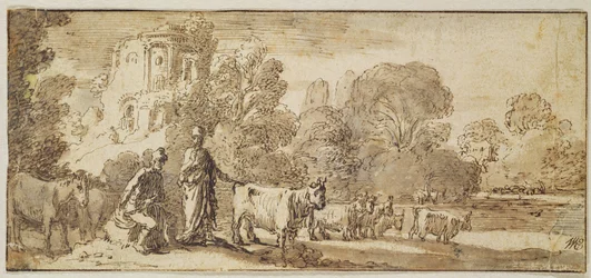 Mercury and Argus with a Herd of Cattle