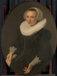 Portrait of Maria Joachimsdr Swartenhont (1598-1631)