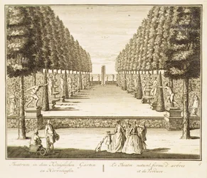Natural theatre of trees and hedges