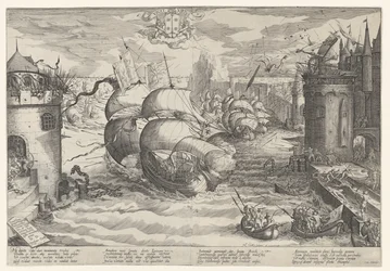 Capture of Damietta and the Sailing Over the Chain, 1219