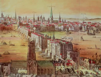 Old London Bridge (detail)