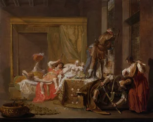 Company in a Brothel Messalina and Gaius Silius