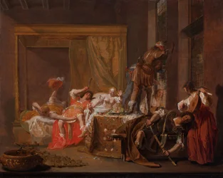 Scene from the Wedding of Messalina and Gaius Sillius