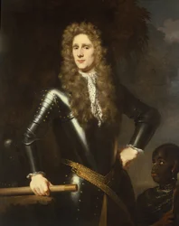 Col. Rupert Bridges with His Servant