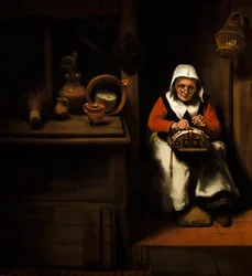 The Old Lacemaker
