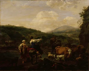 Cattle at a Watering Place