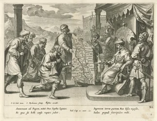 The King of the Ammonites Demands Land, History of Jephthah (series title)