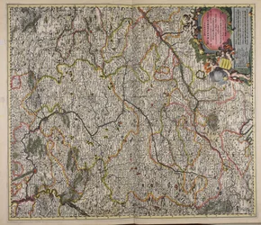 Duchy of Württemberg with Some Adjacent Regions of Swabia Accurately Reduced to This Map