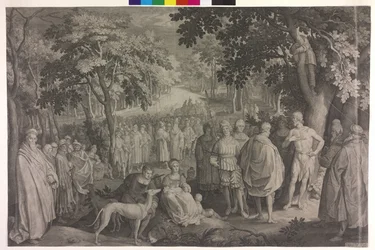 John the Baptist Preaching