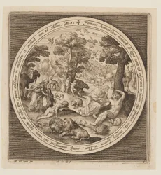 Sixth Day: The Creation of the Animals, Adam and Eve, from The Creation to the Expulsion from Paradise