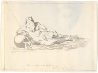 The Ocean, a Reclining Sea God