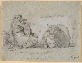 Pasiphaë with the Little Minotaur