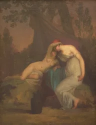 The Greek Poet Sappho and the Girl from Mytilene